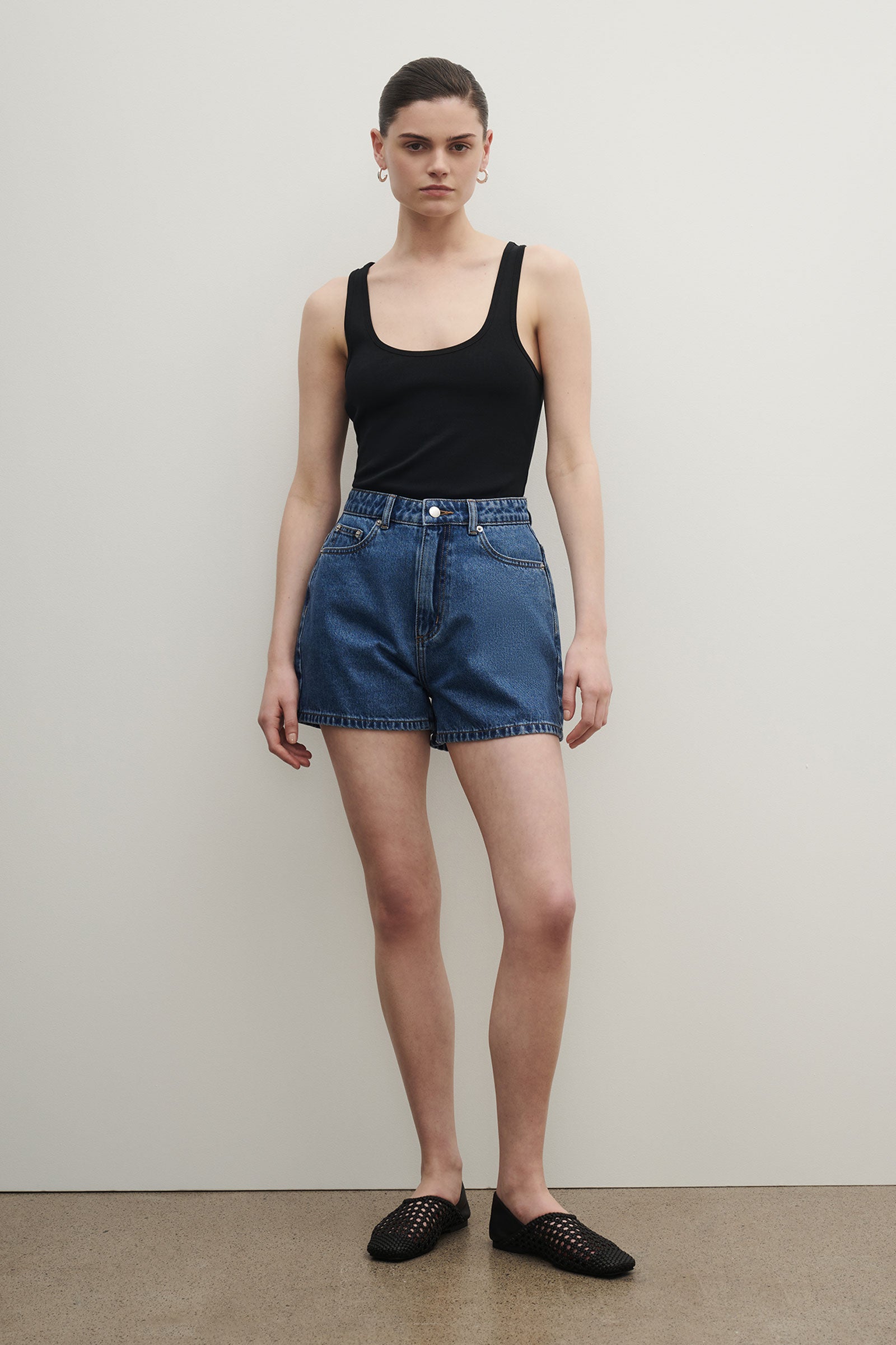 Organic Mom Short Royal Blue 