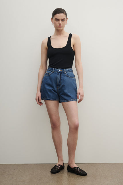 Organic Mom Short Royal Blue 