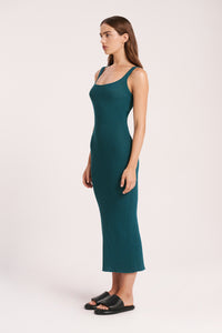 Nude Lucy Dune Knit Dress in Blue Topaz