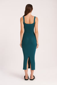 Nude Lucy Dune Knit Dress in Blue Topaz