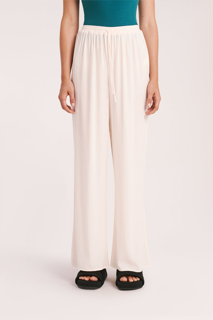 Shop Mira Pant in Cloud | Nude Lucy