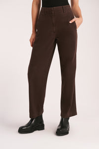 Nude Lucy Neptune Pant In A Brown Cinder Colour