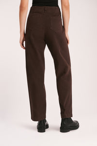 Nude Lucy Neptune Pant In A Brown Cinder Colour