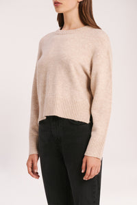 Nude Lucy Finley Knit in a Light Beige Oat