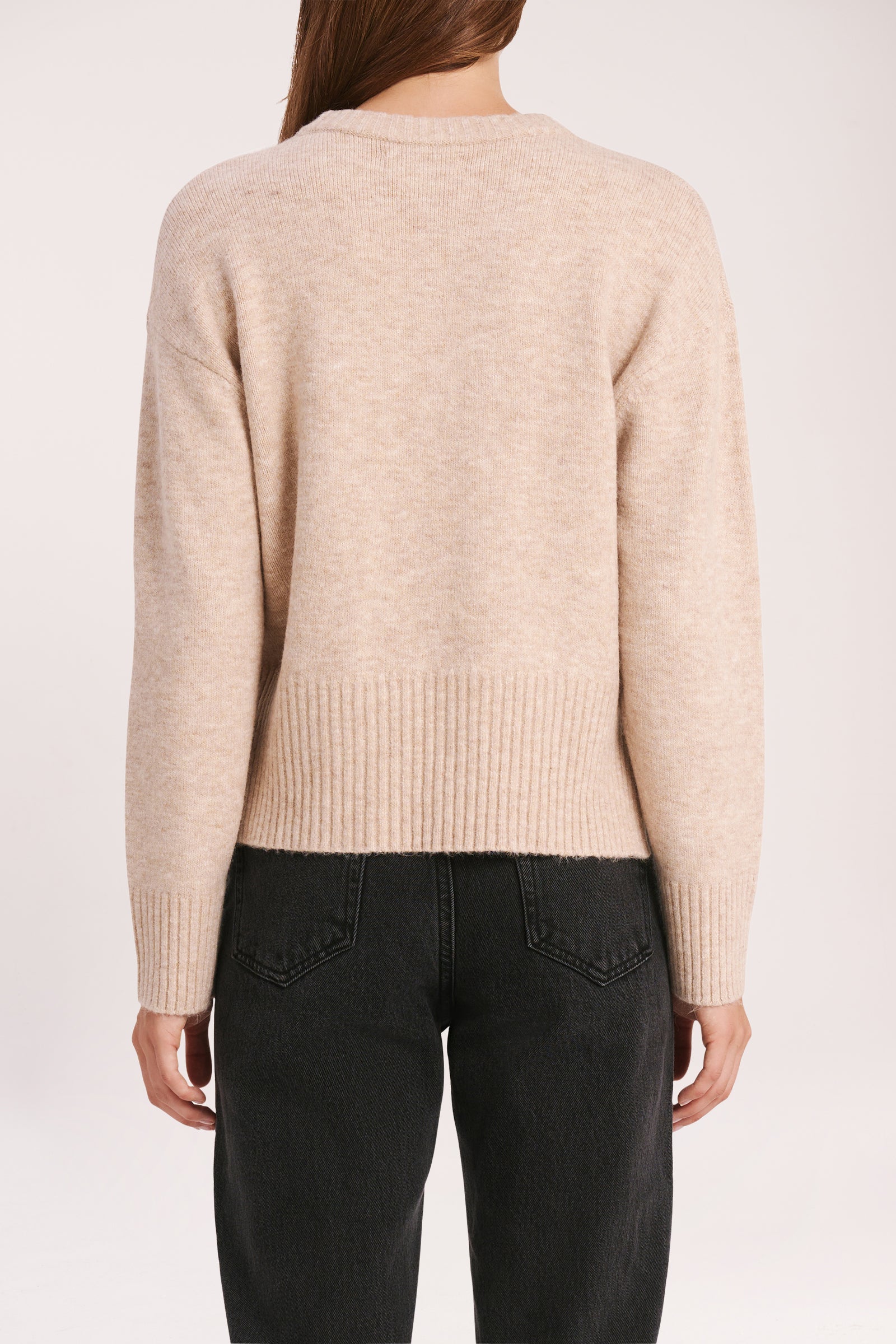 Nude Lucy Finley Knit In A Light Beige Oat 