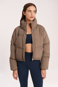 Nude Lucy Topher Puffer Jacket in Ash