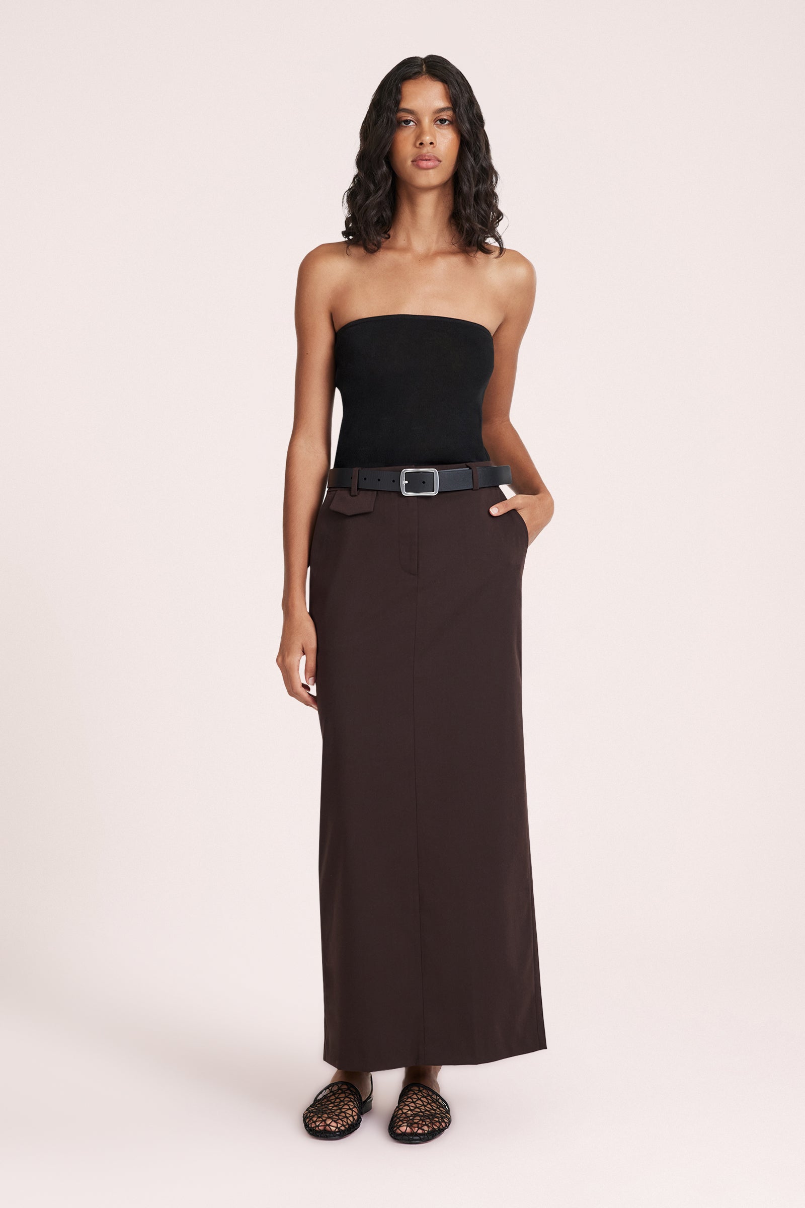 Marlon Skirt Raisin 