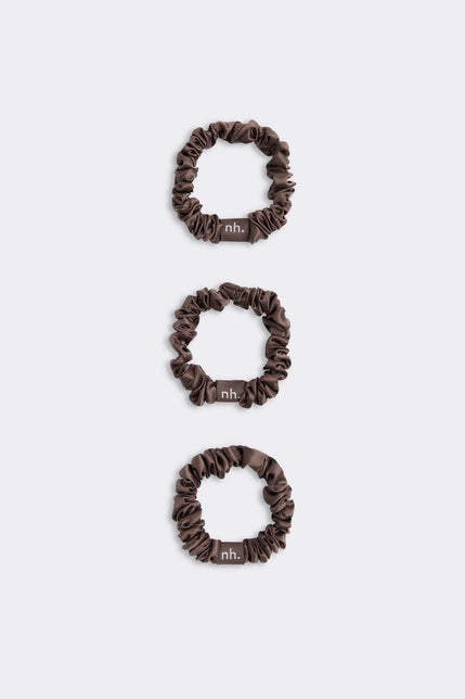 Silk Scrunchies Set Of 3 Date 