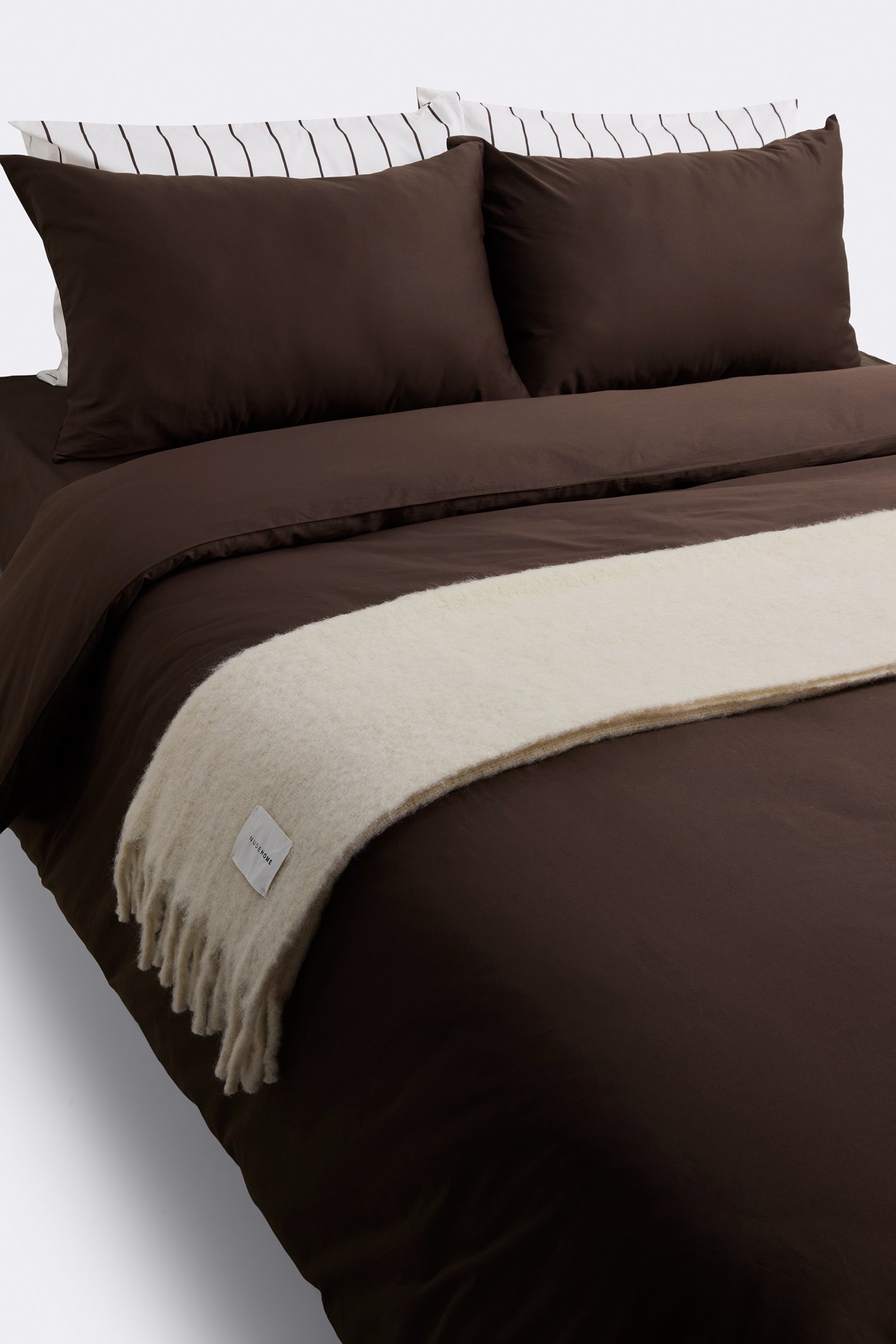 Wool Throw Oat Milk 