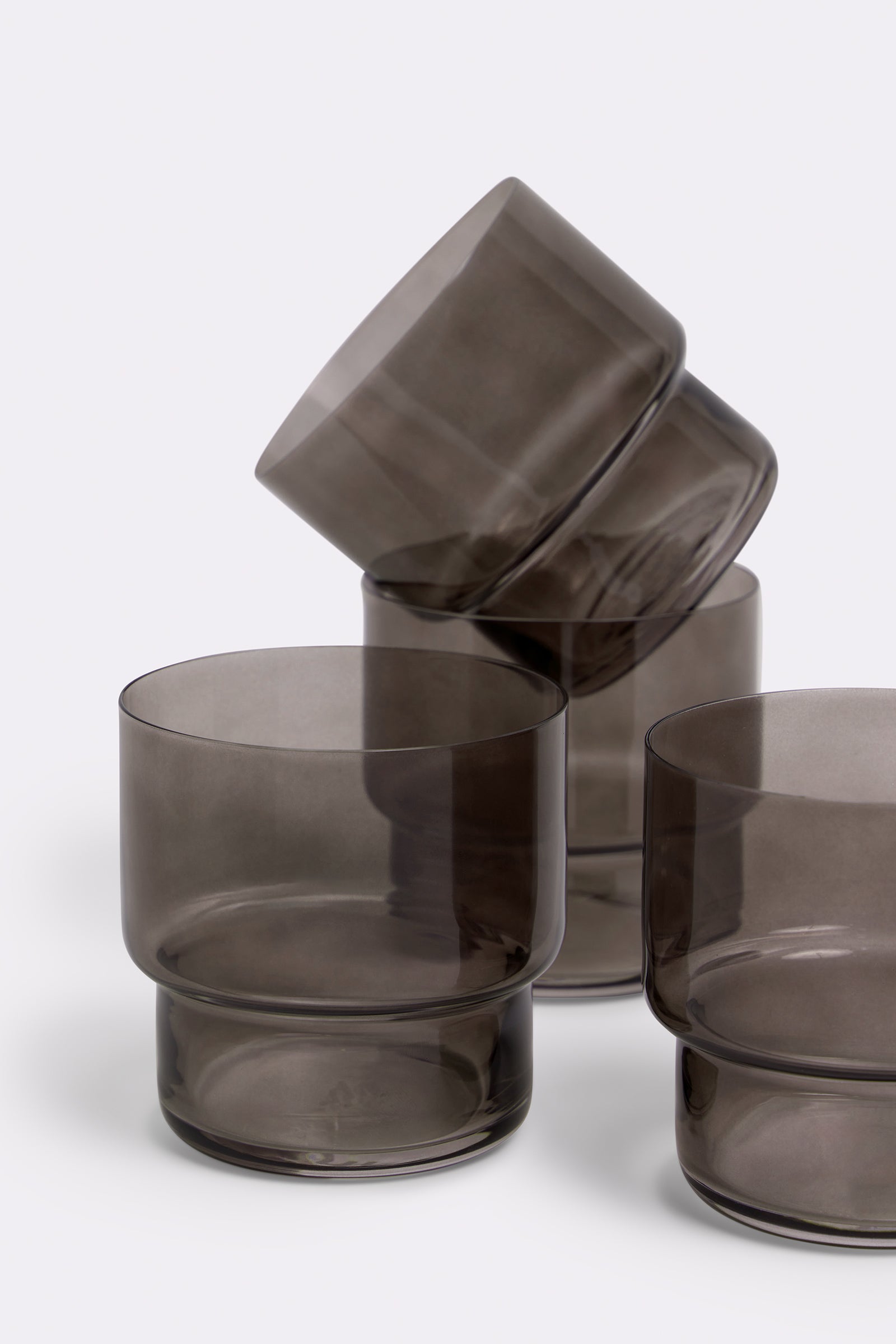 Tumbler Glass Set Of 4 Ash 