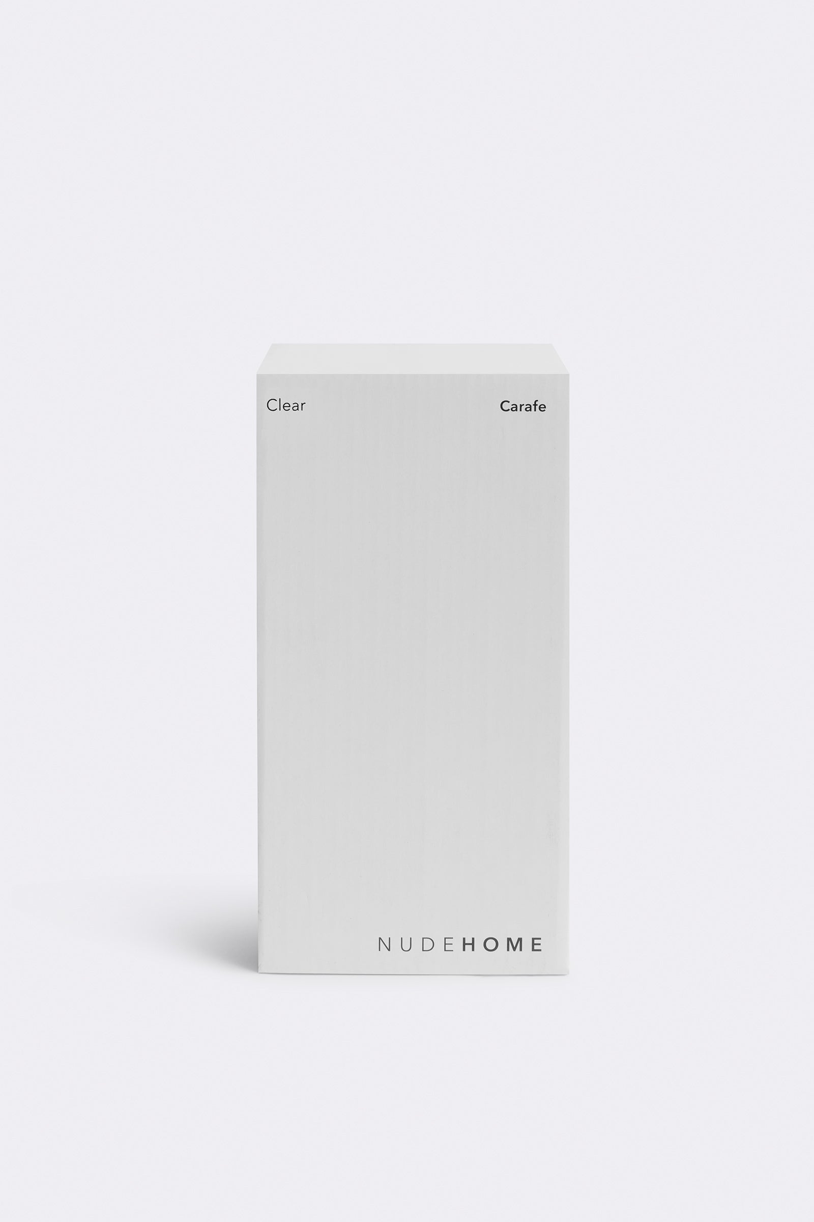 Glass Carafe Clear 