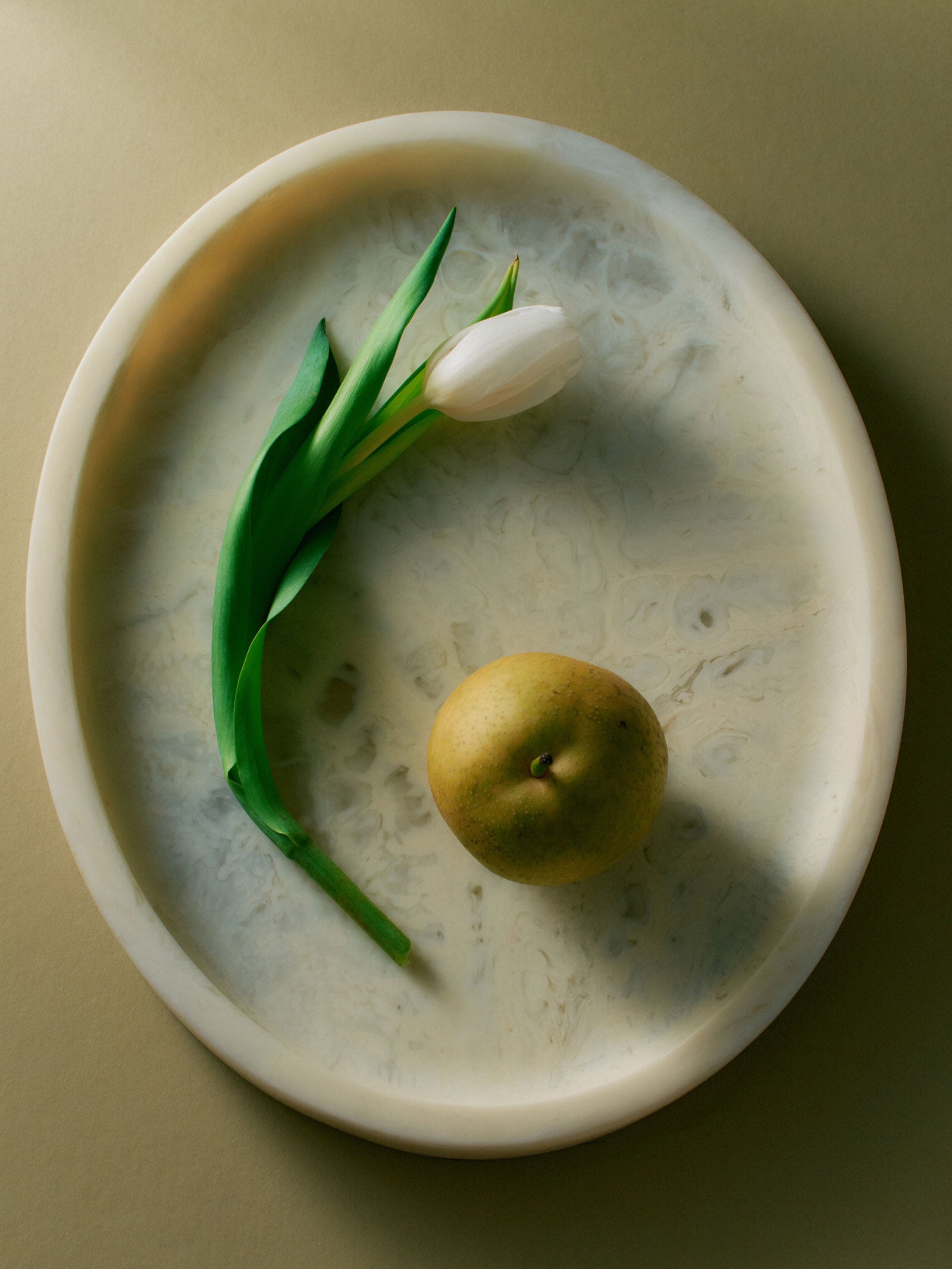 Resin Platter Nougat 