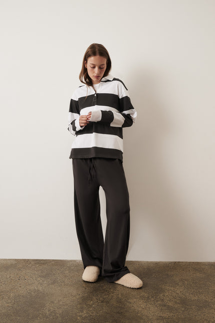 Organic Lounge Pant Coal 