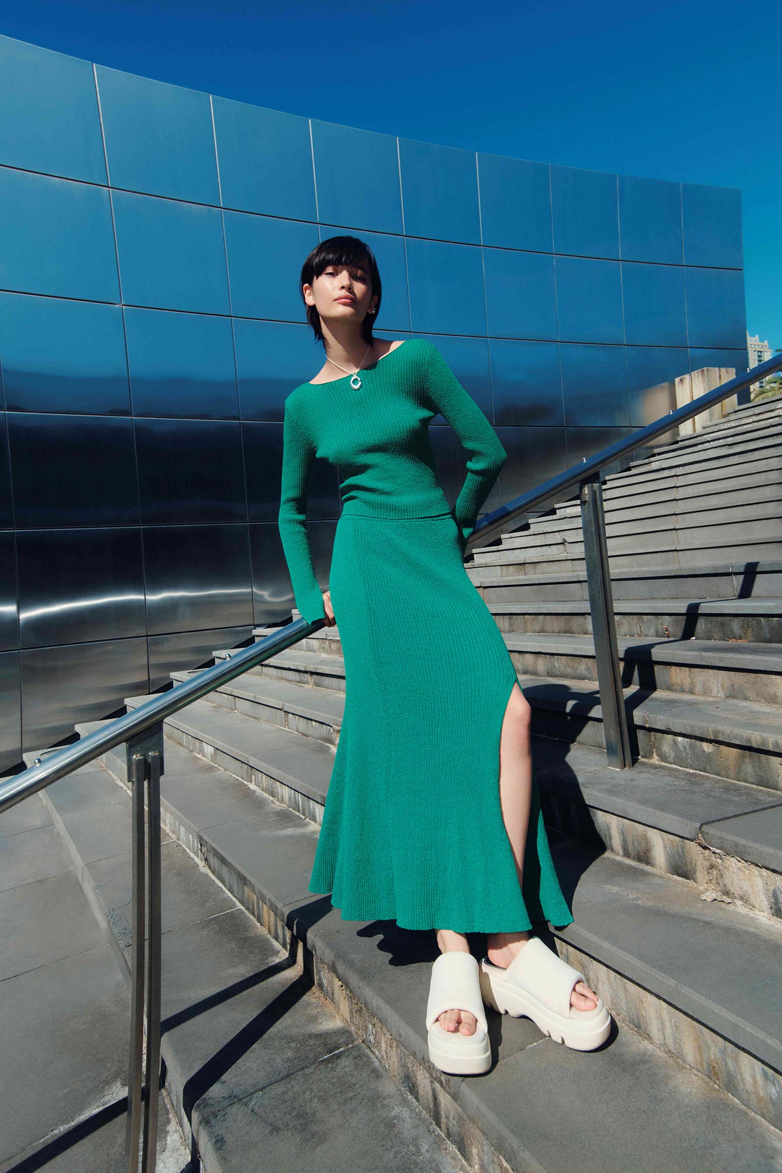 Dune Knit Skirt 