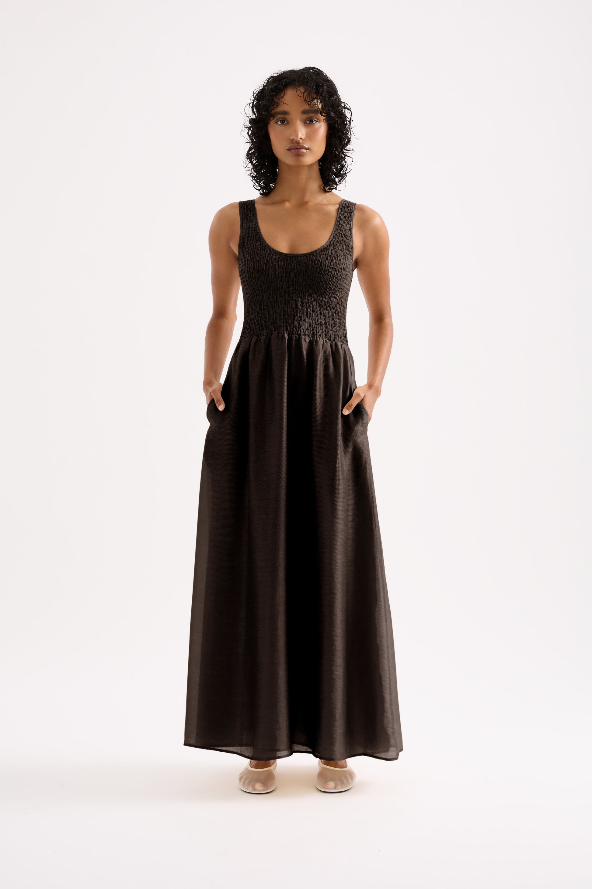 nude lucy brown maxi dress Shop Margot Maxi Dress