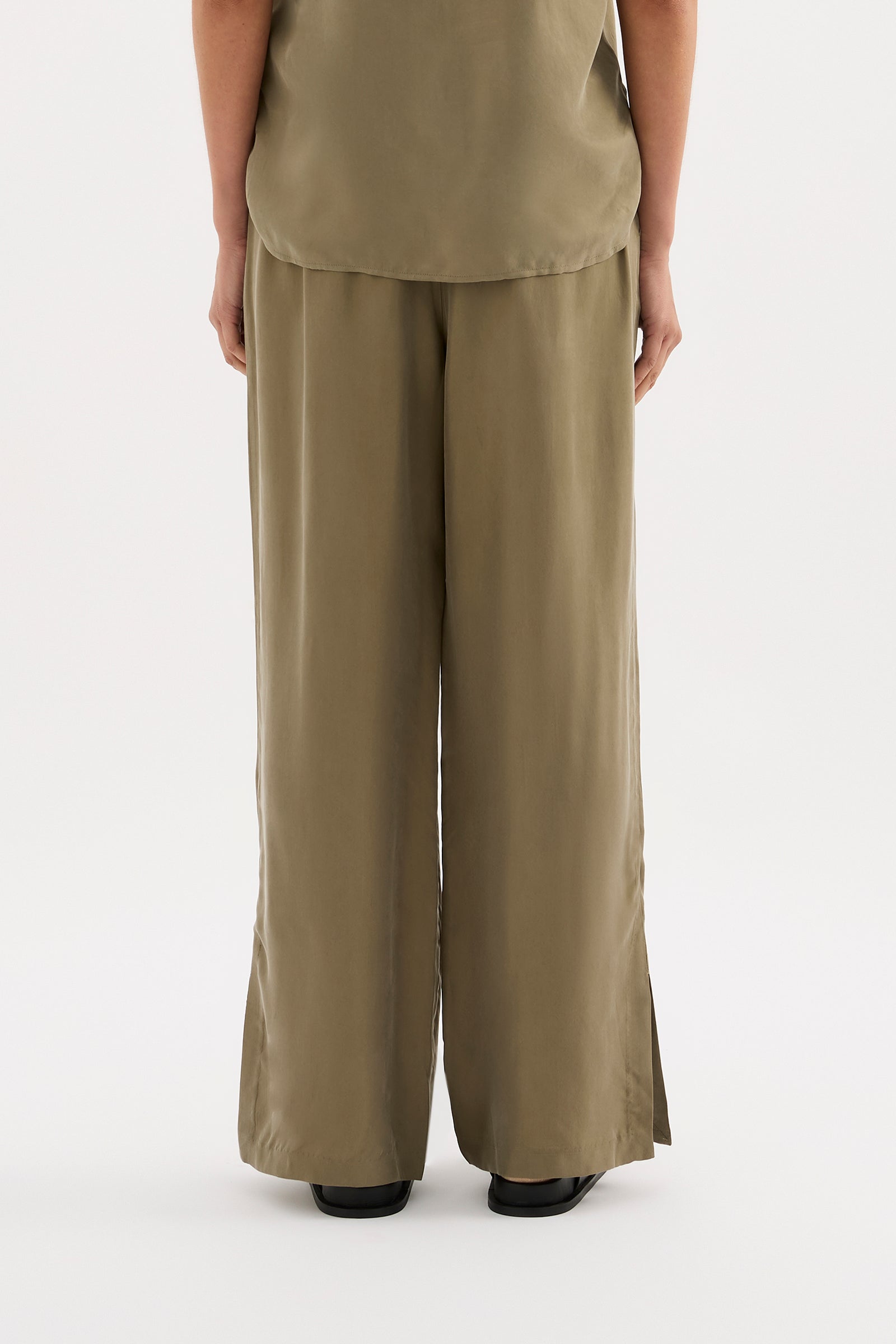 Dara Cupro Pant Sage 
