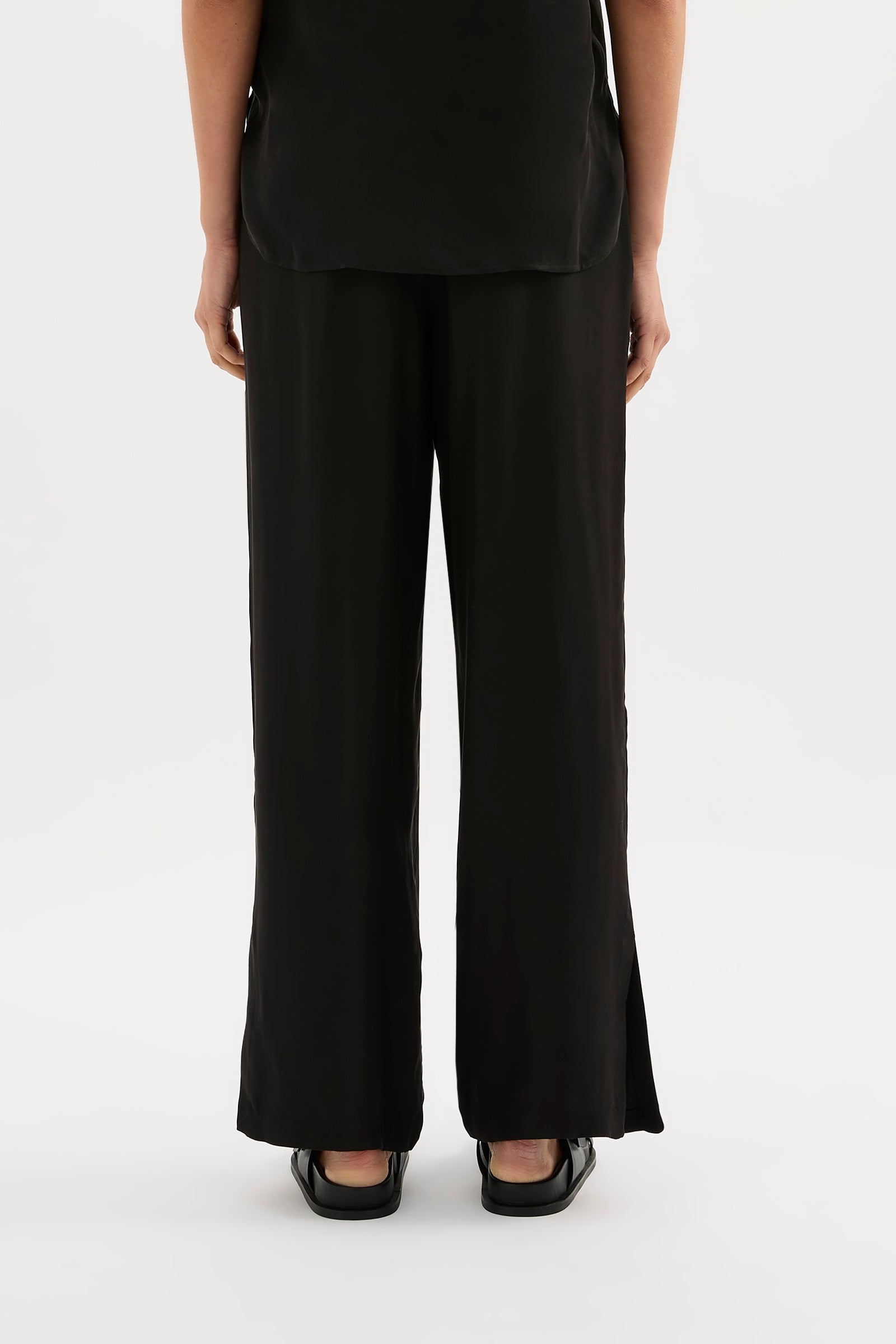 Dara Cupro Pant Black 