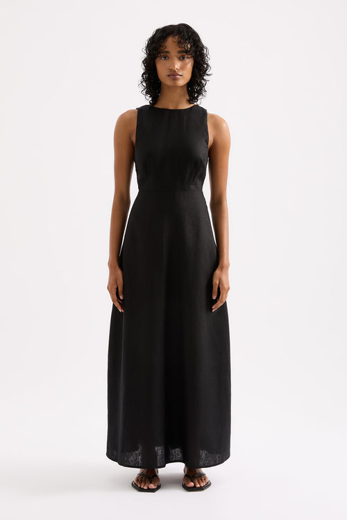 GAEL LINEN MAXI DRESS