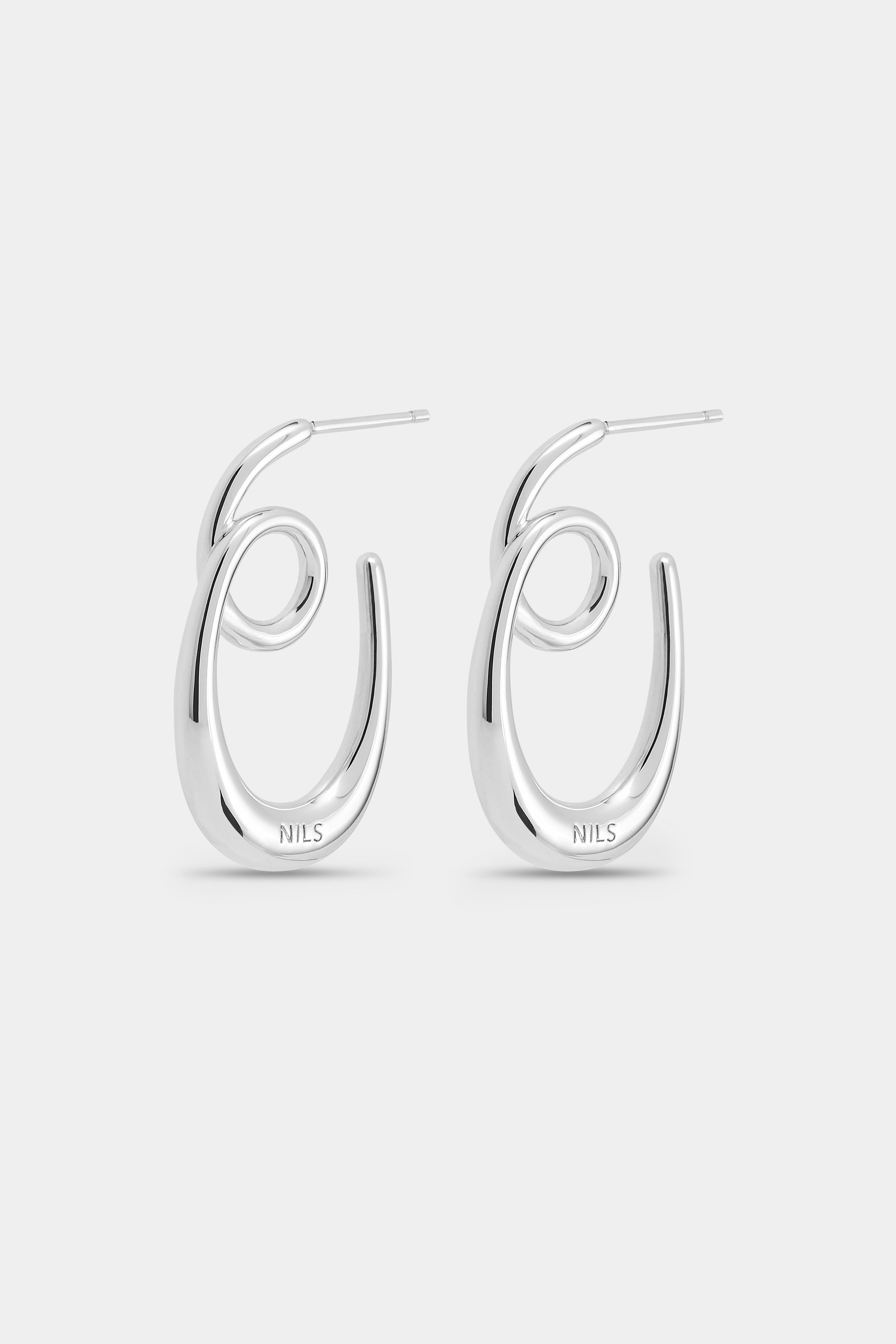 Calliope Earrings Silver 