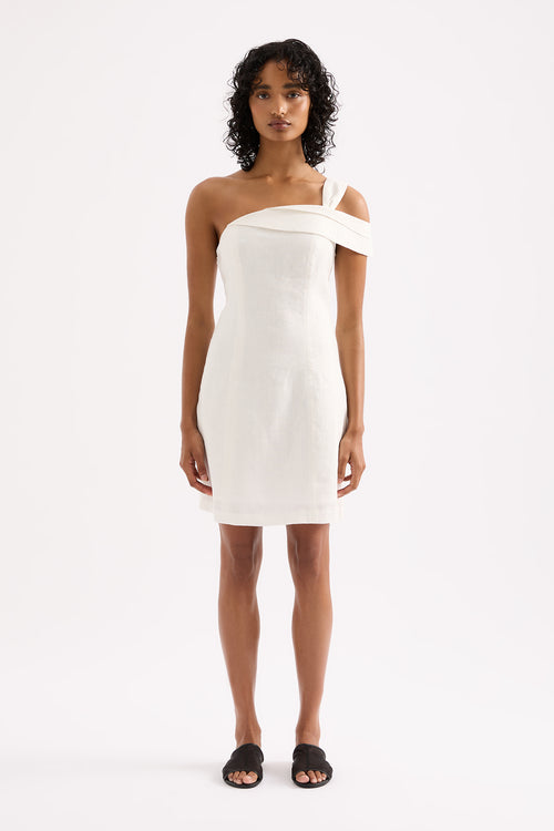 REESE LINEN MINI DRESS