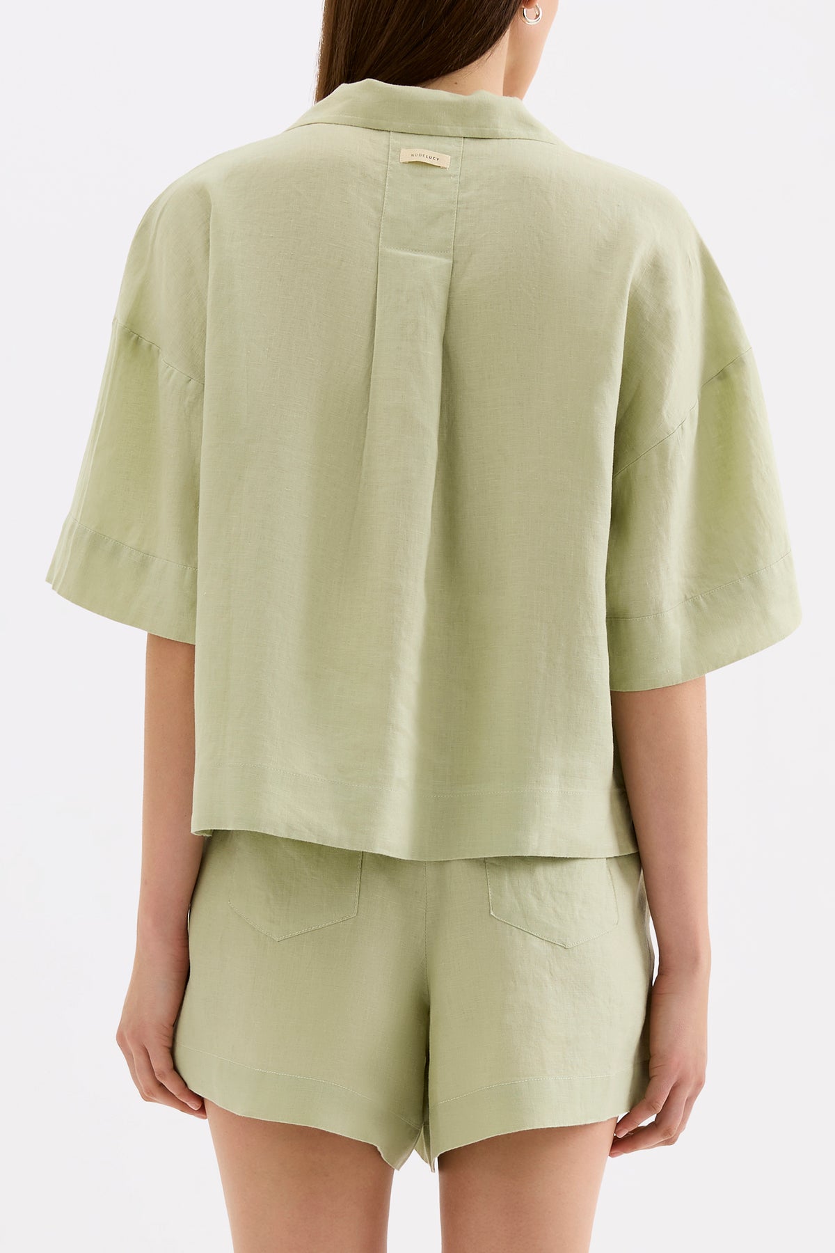 Lounge Linen Shirt & Short Set 