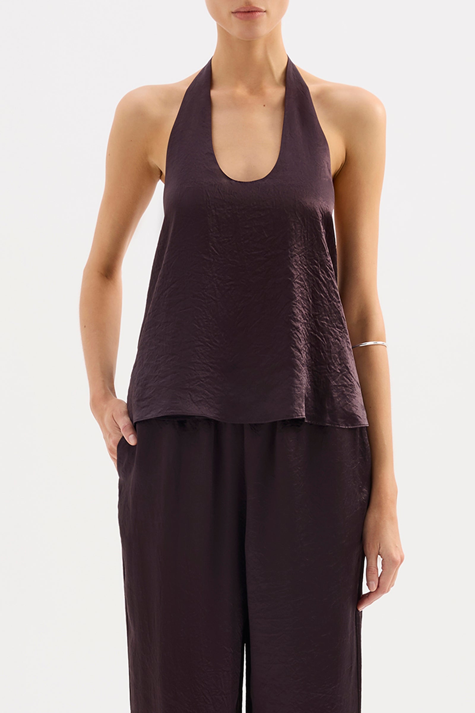 Ana Halter Top Sumac 