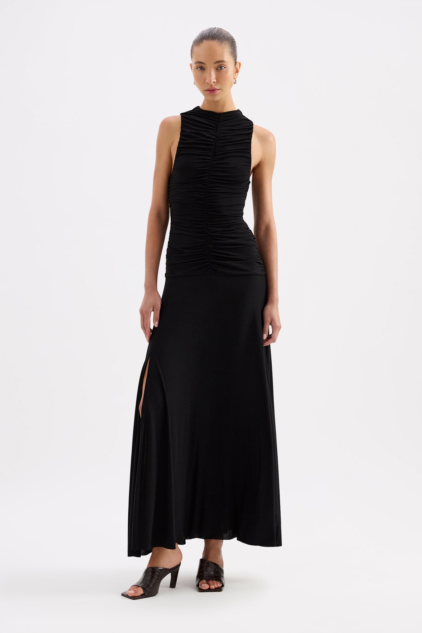 Evangeline Maxi Dress Black 