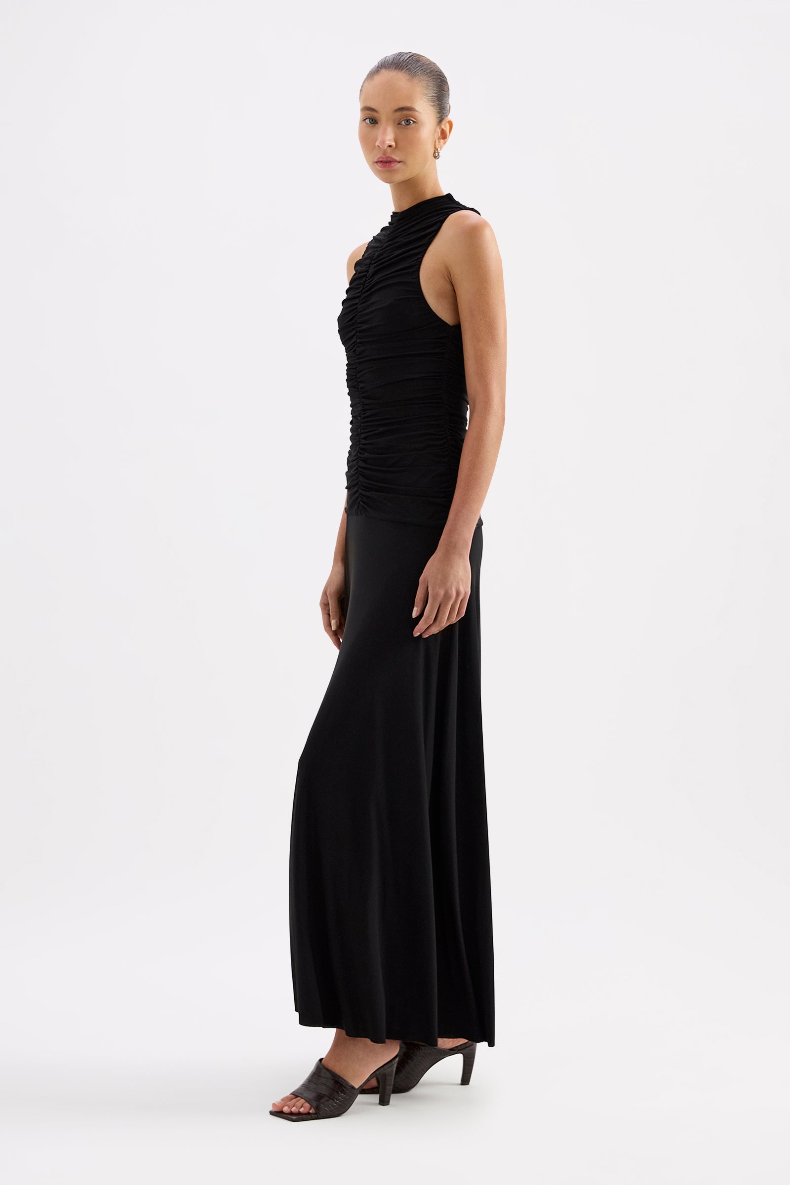 Evangeline Maxi Dress Black 