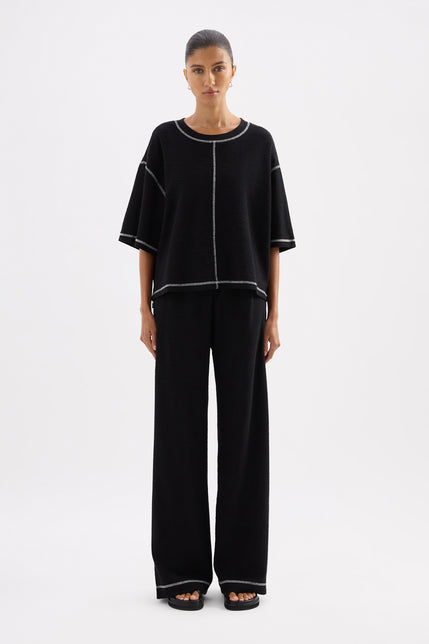 Sutton Tee Black 