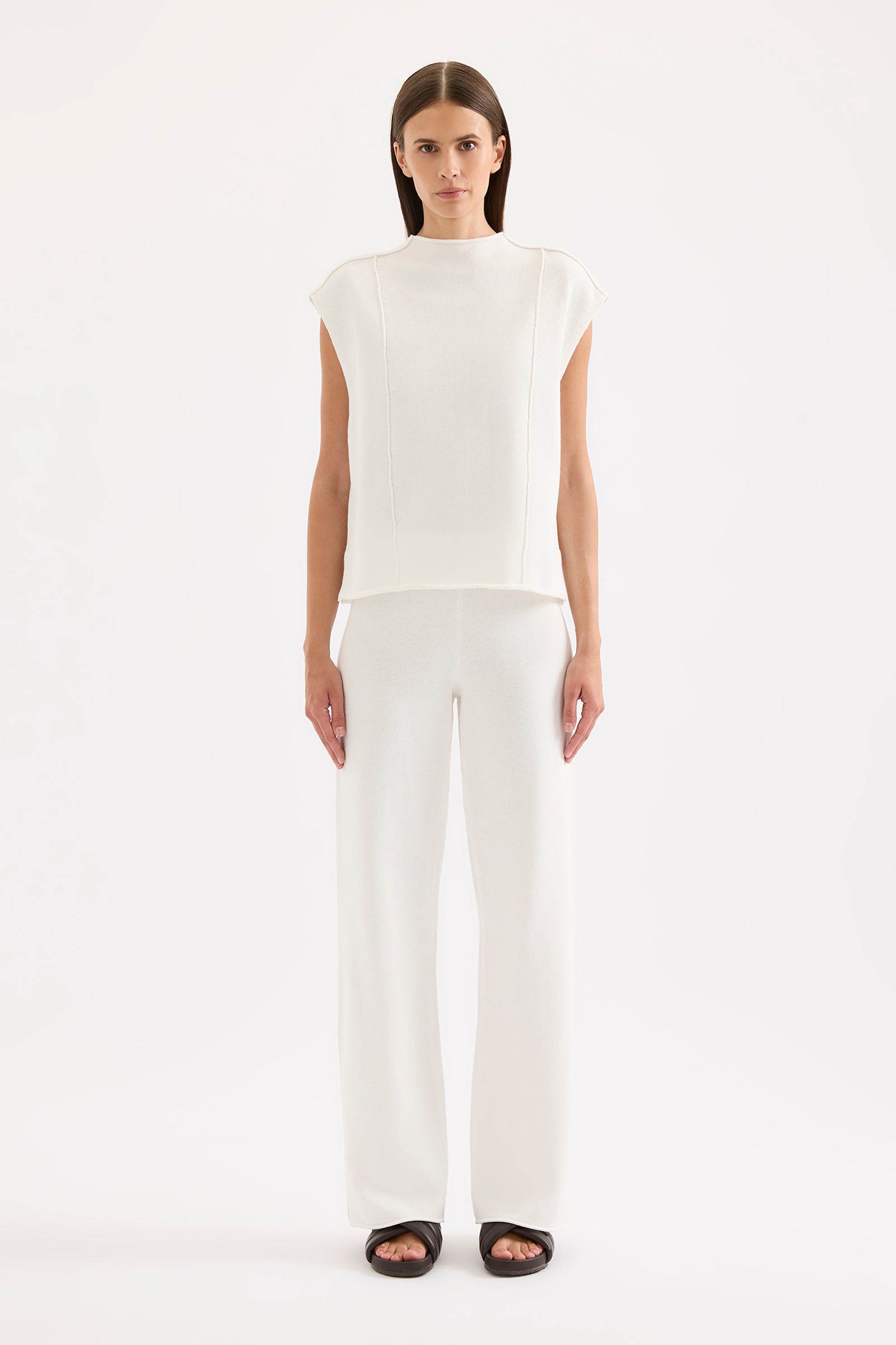 Landa Knit Pant Salt 
