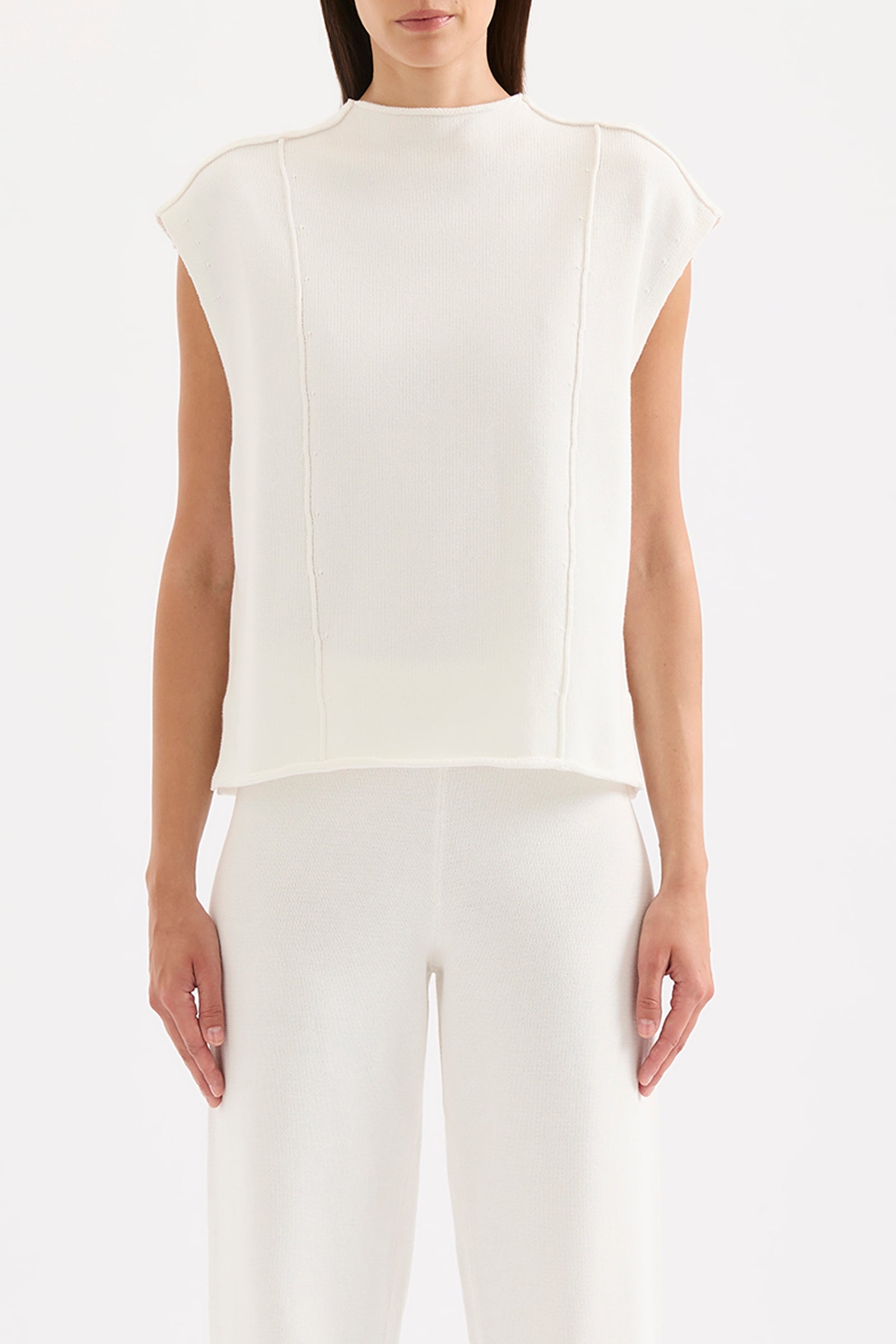 Landa Knit Tee Salt 
