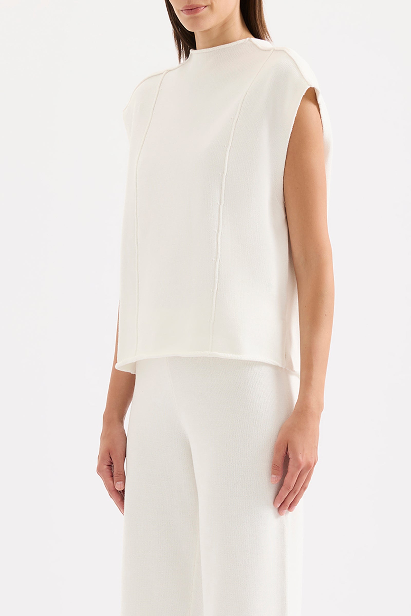Landa Knit Tee Salt 