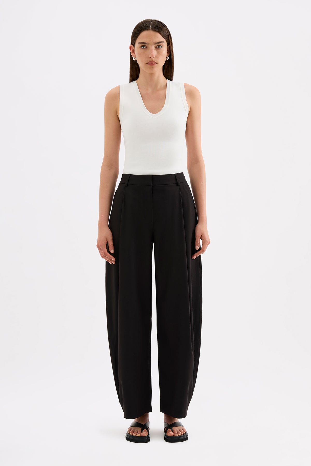 Manon Barrel Trouser Black 