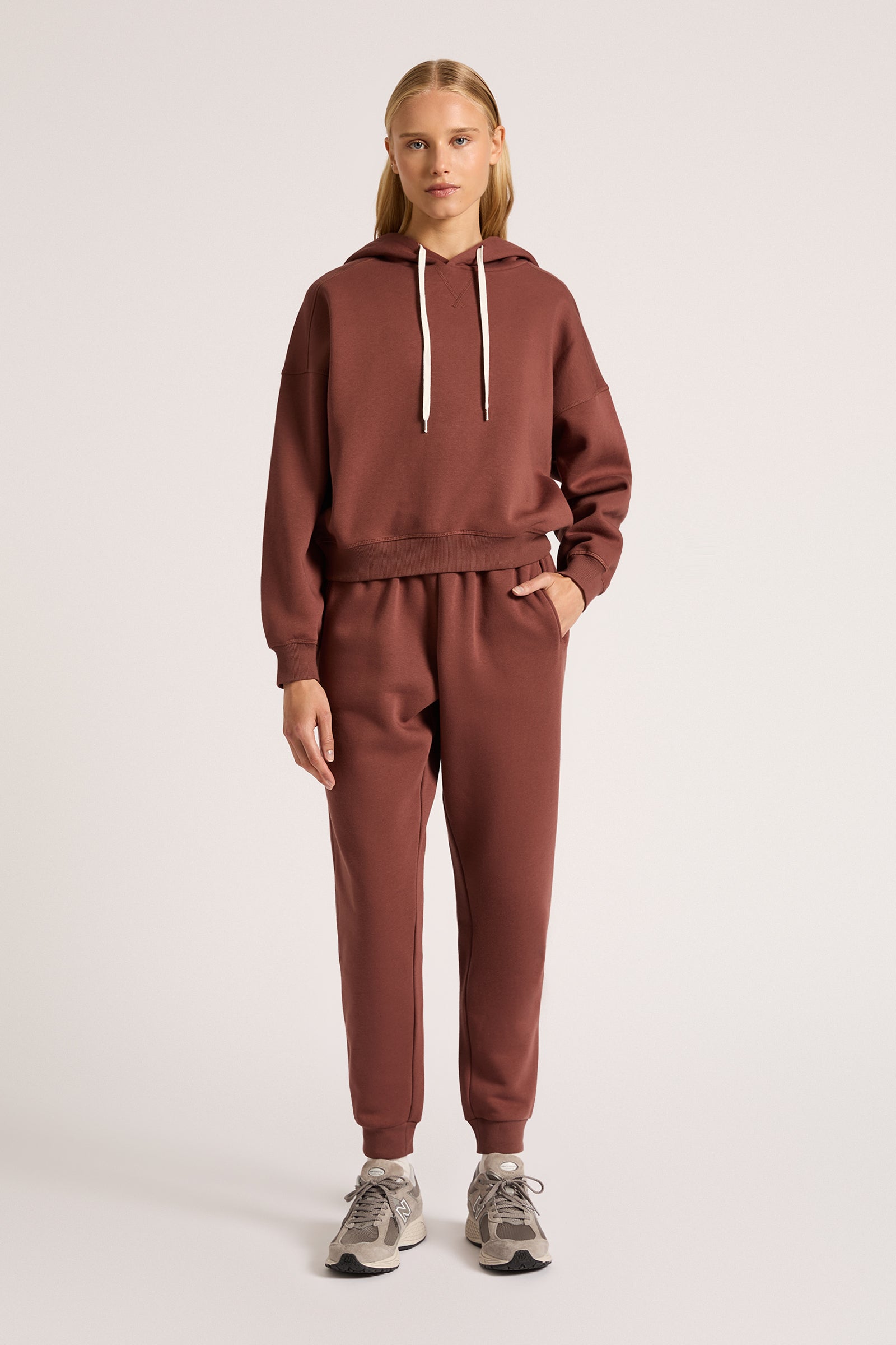 Carter Classic Trackpant Wine 