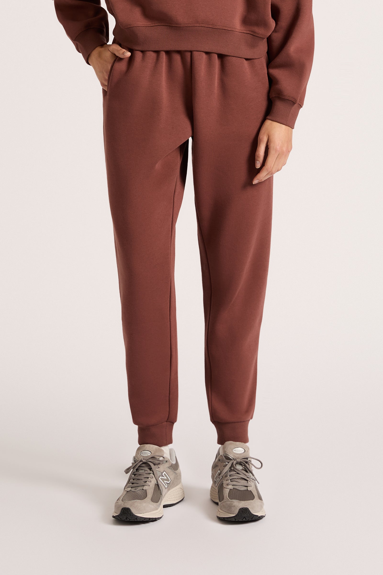 Carter Classic Trackpant Wine 