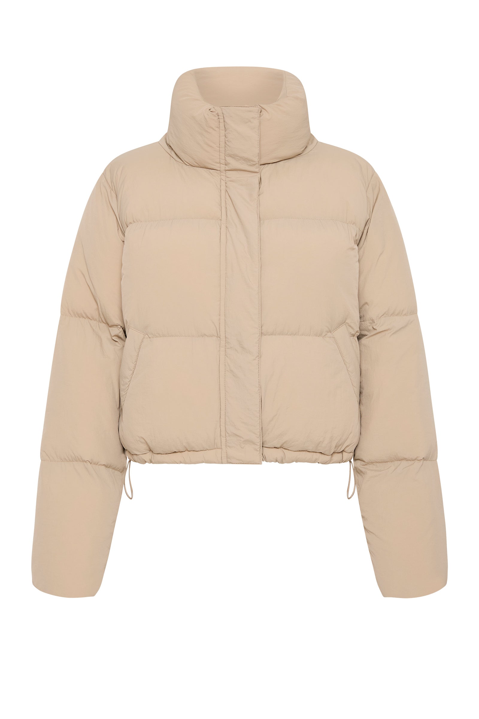 Topher Puffer Jacket Mocha 