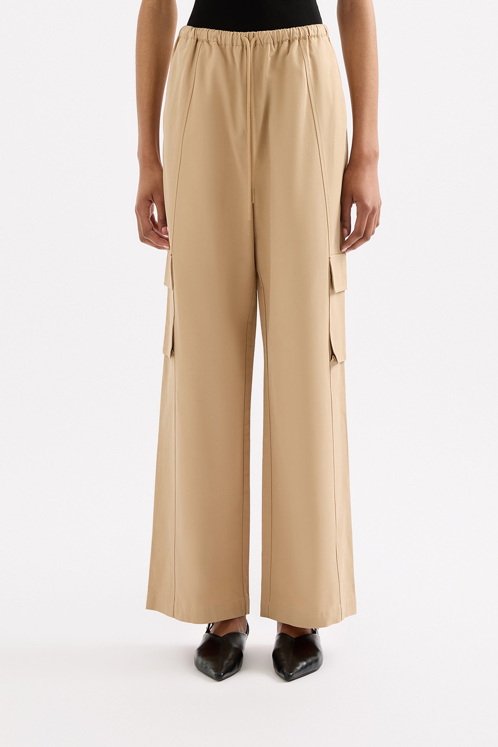 Alma Cargo Pant Camel 