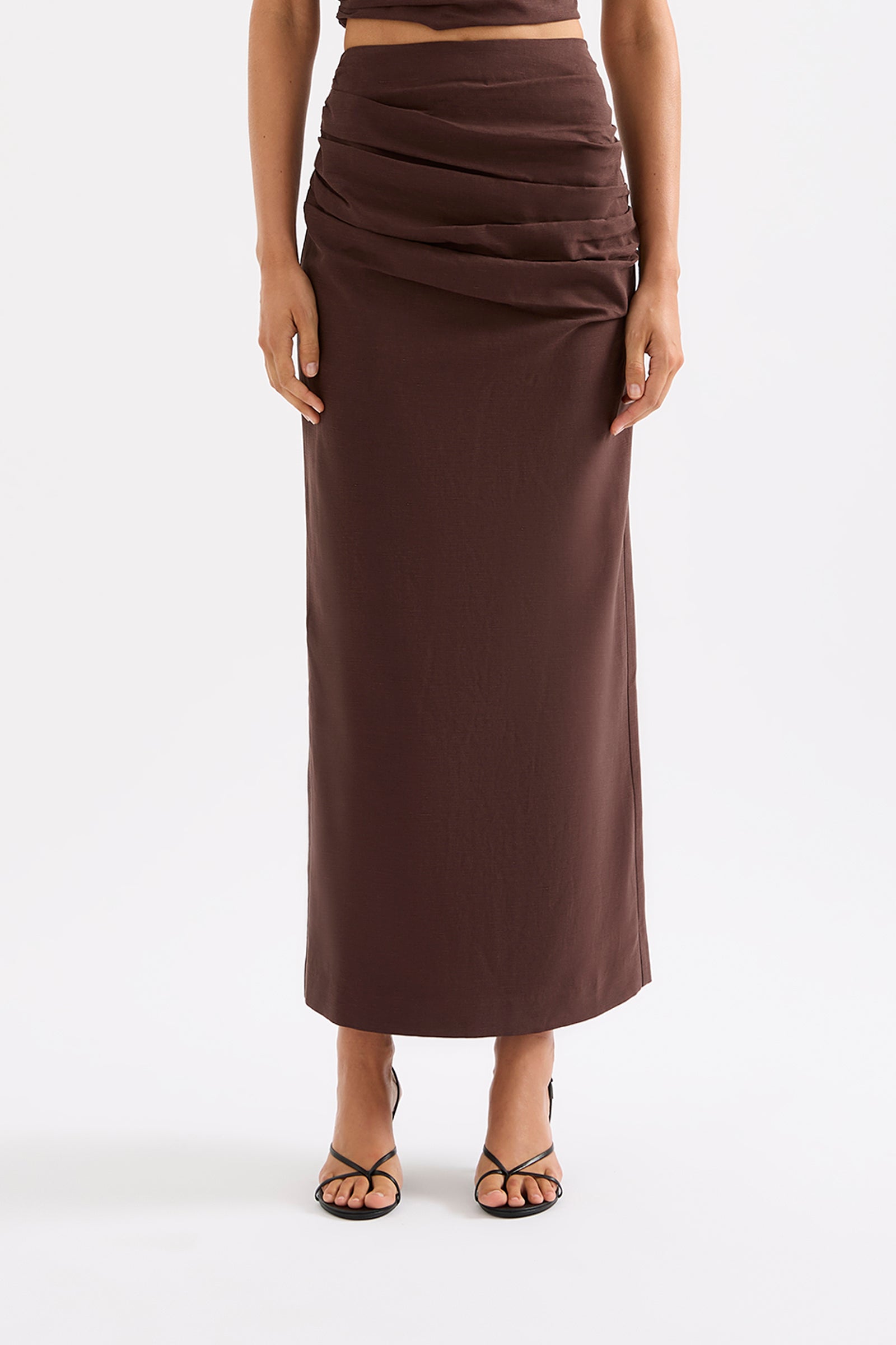 Kashan Maxi Skirt Raisin 