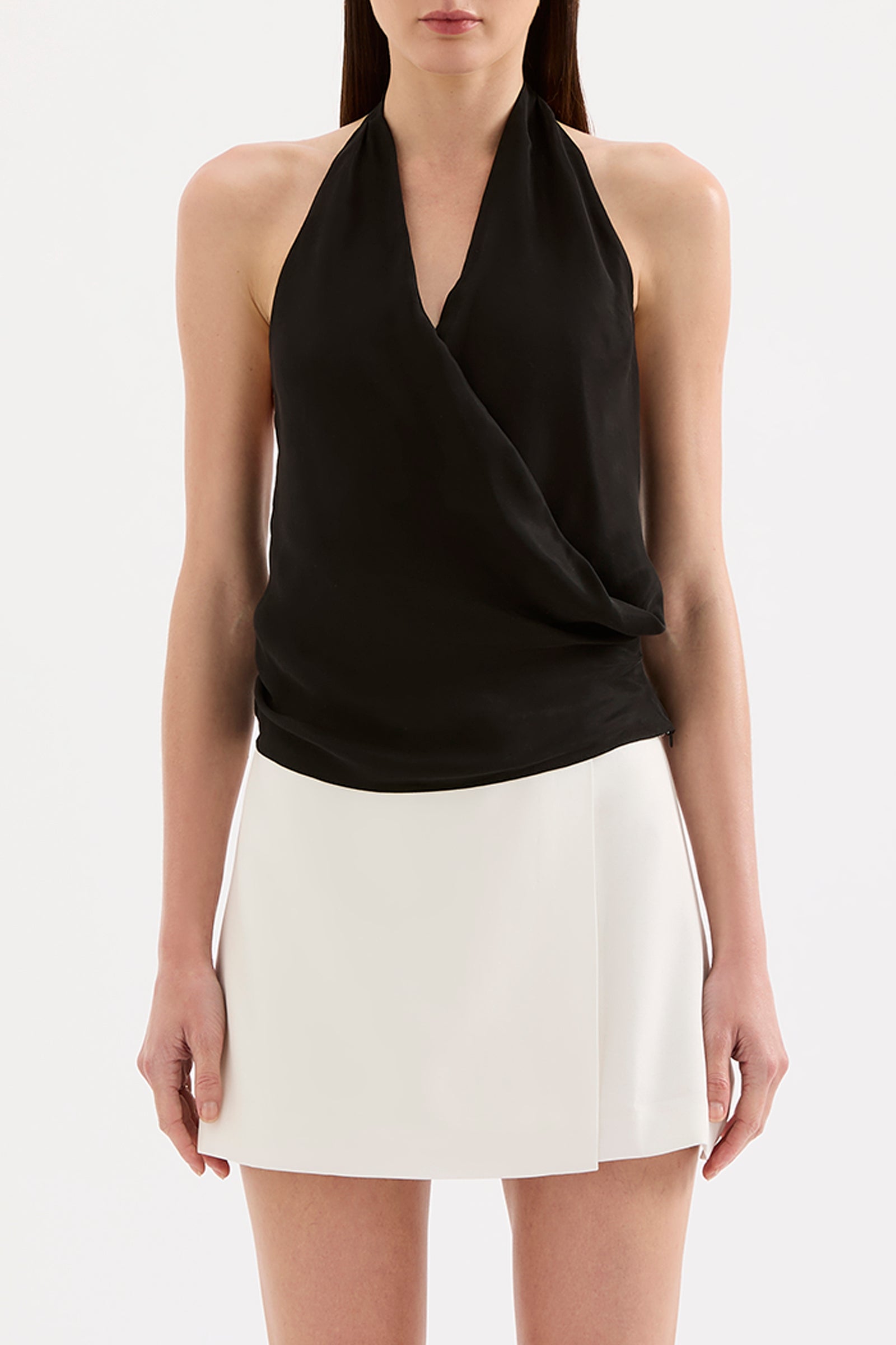 Leon Cupro Top Black 