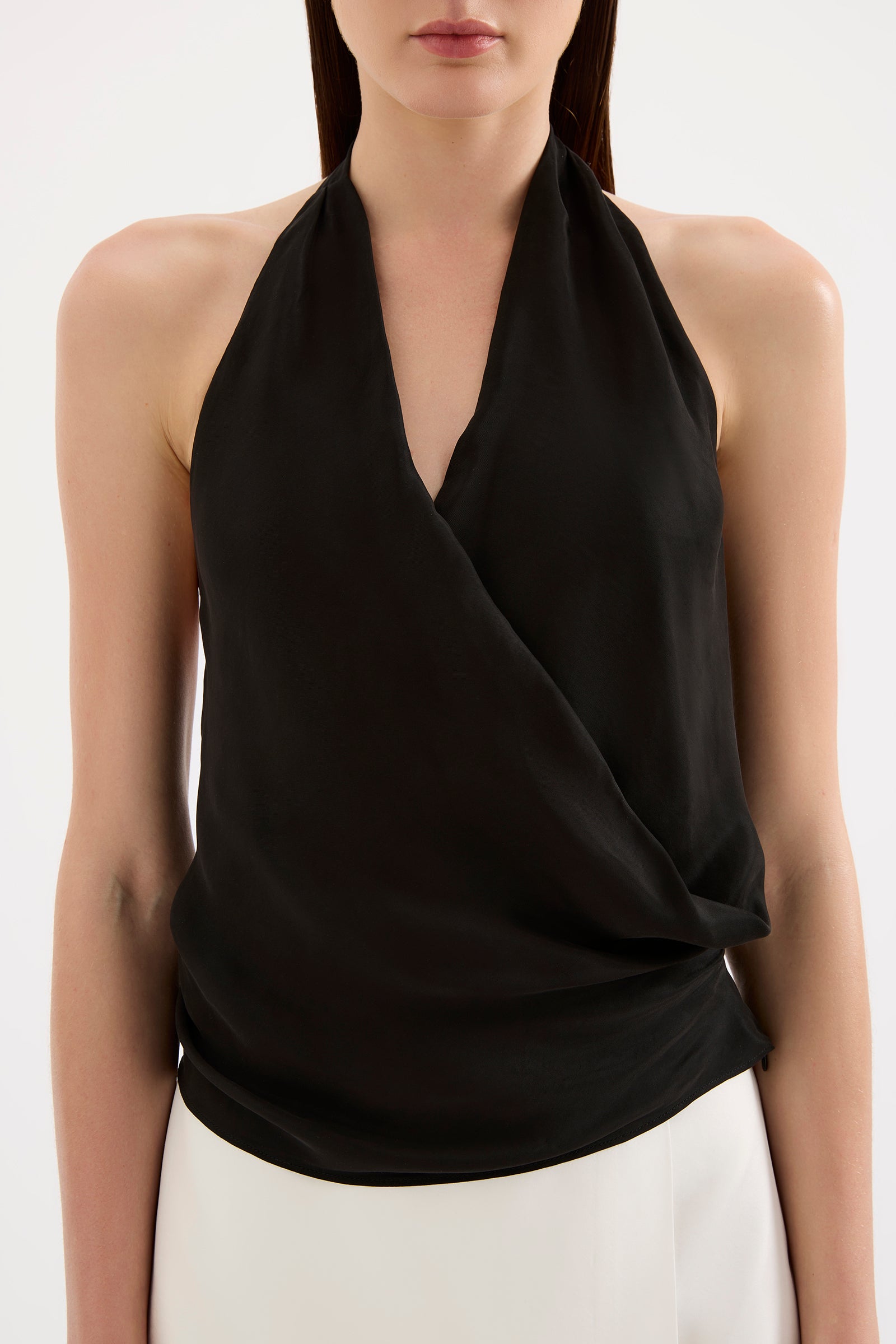 Leon Cupro Top Black 