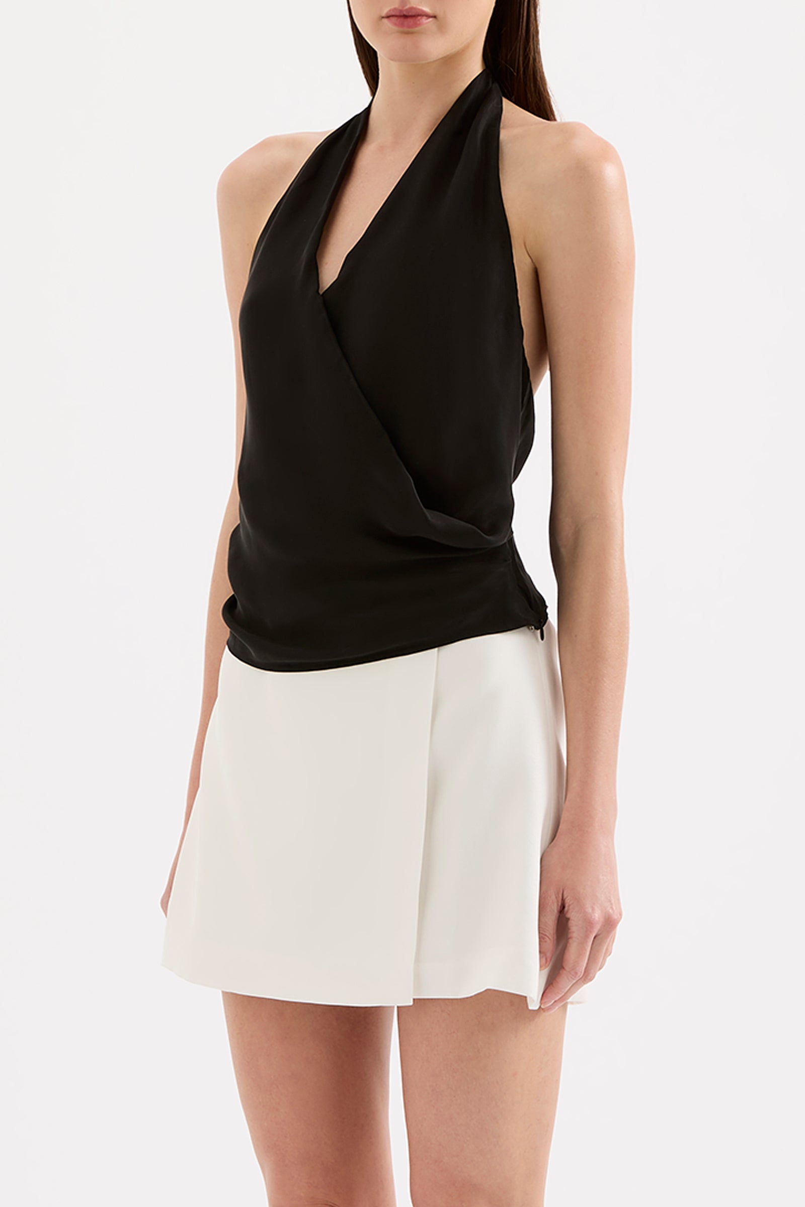 Leon Cupro Top Black 