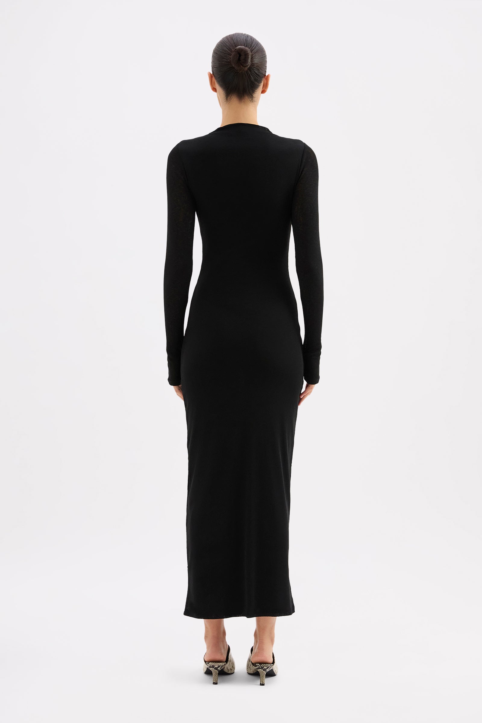 Juniper Mesh Dress Black 