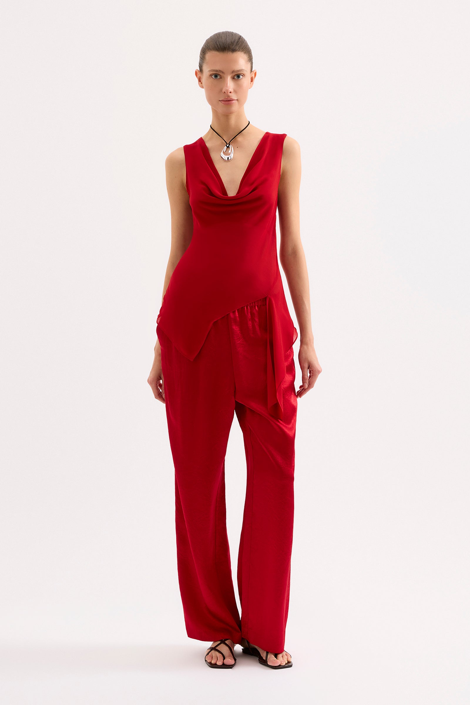 Ana Pant Vermillion 