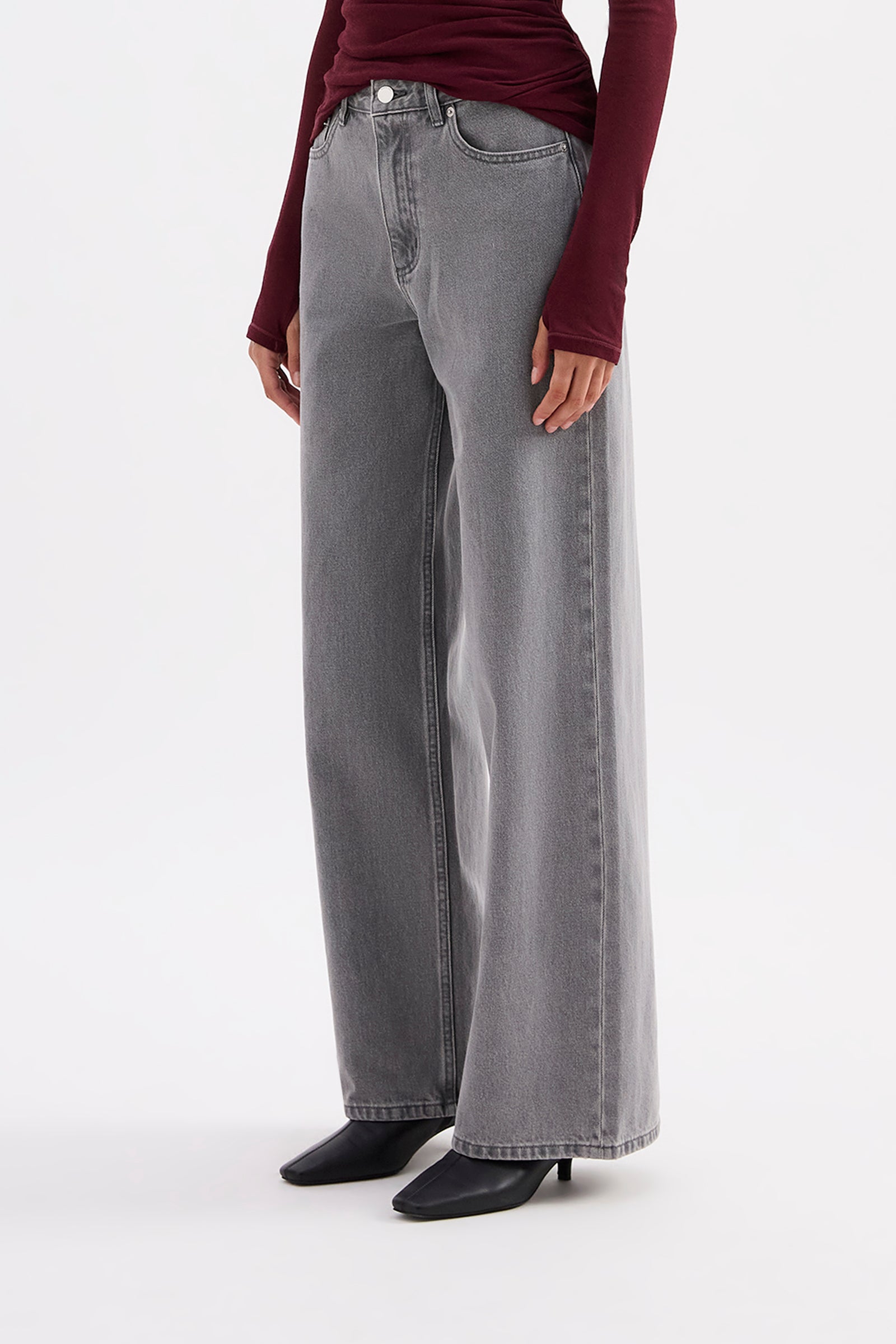 Calvi Boyfriend Jean Steel 