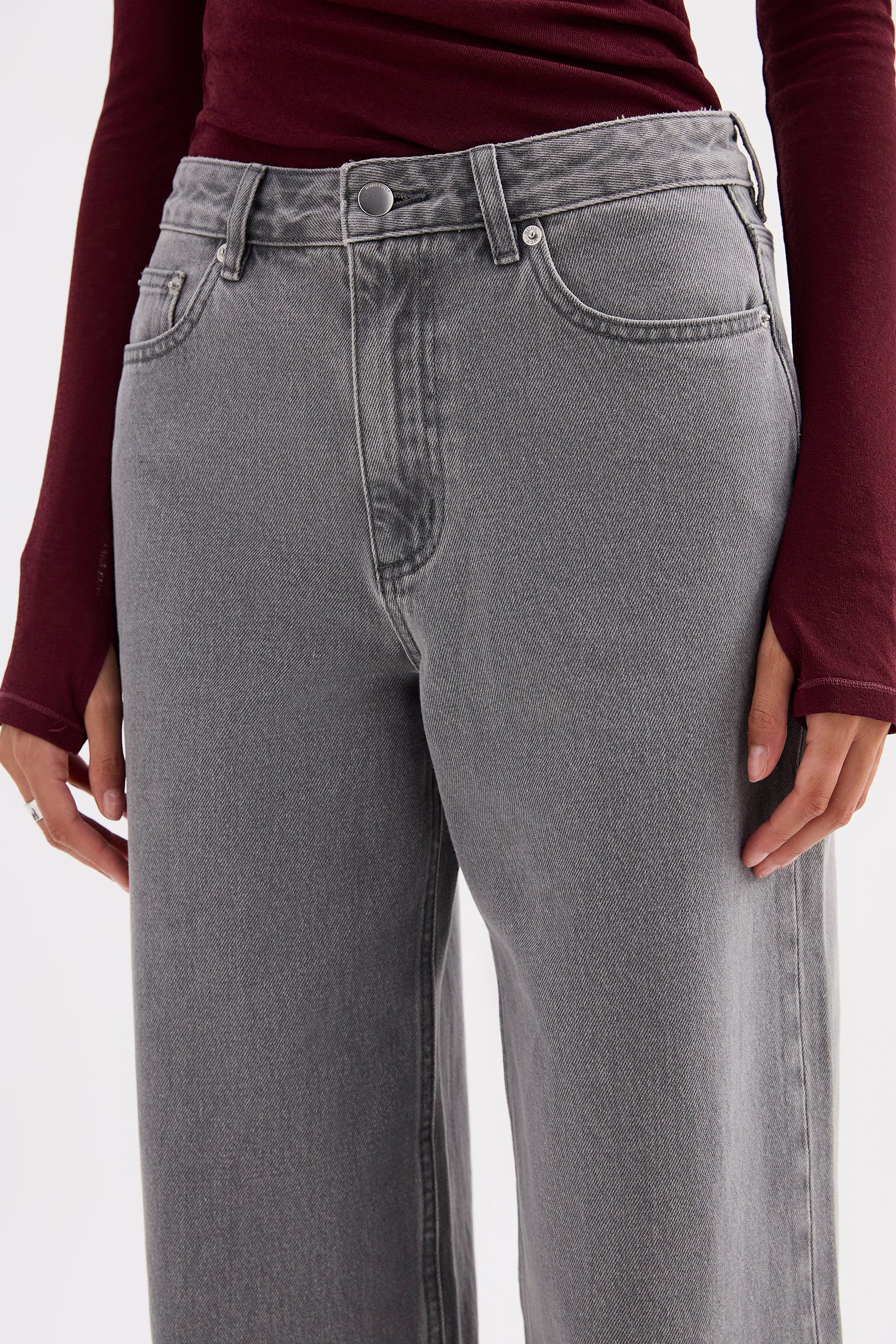 Calvi Boyfriend Jean Steel 