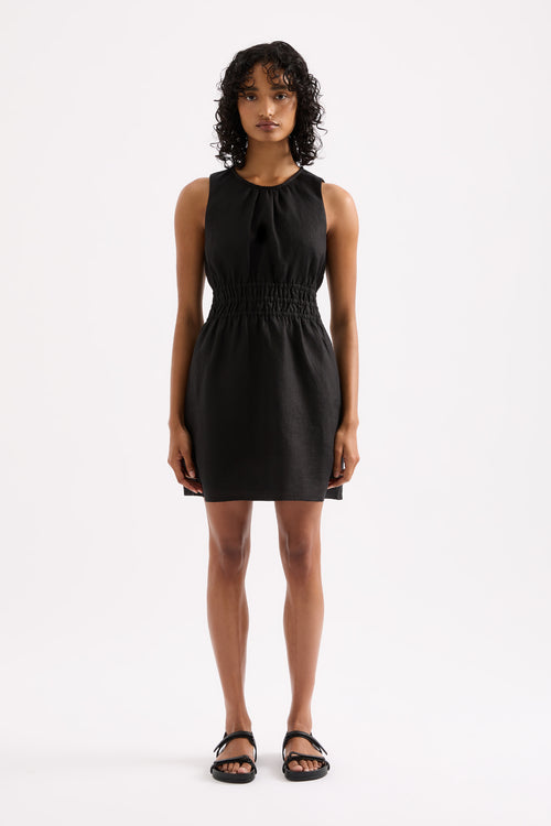 JAXSON LINEN MINI DRESS