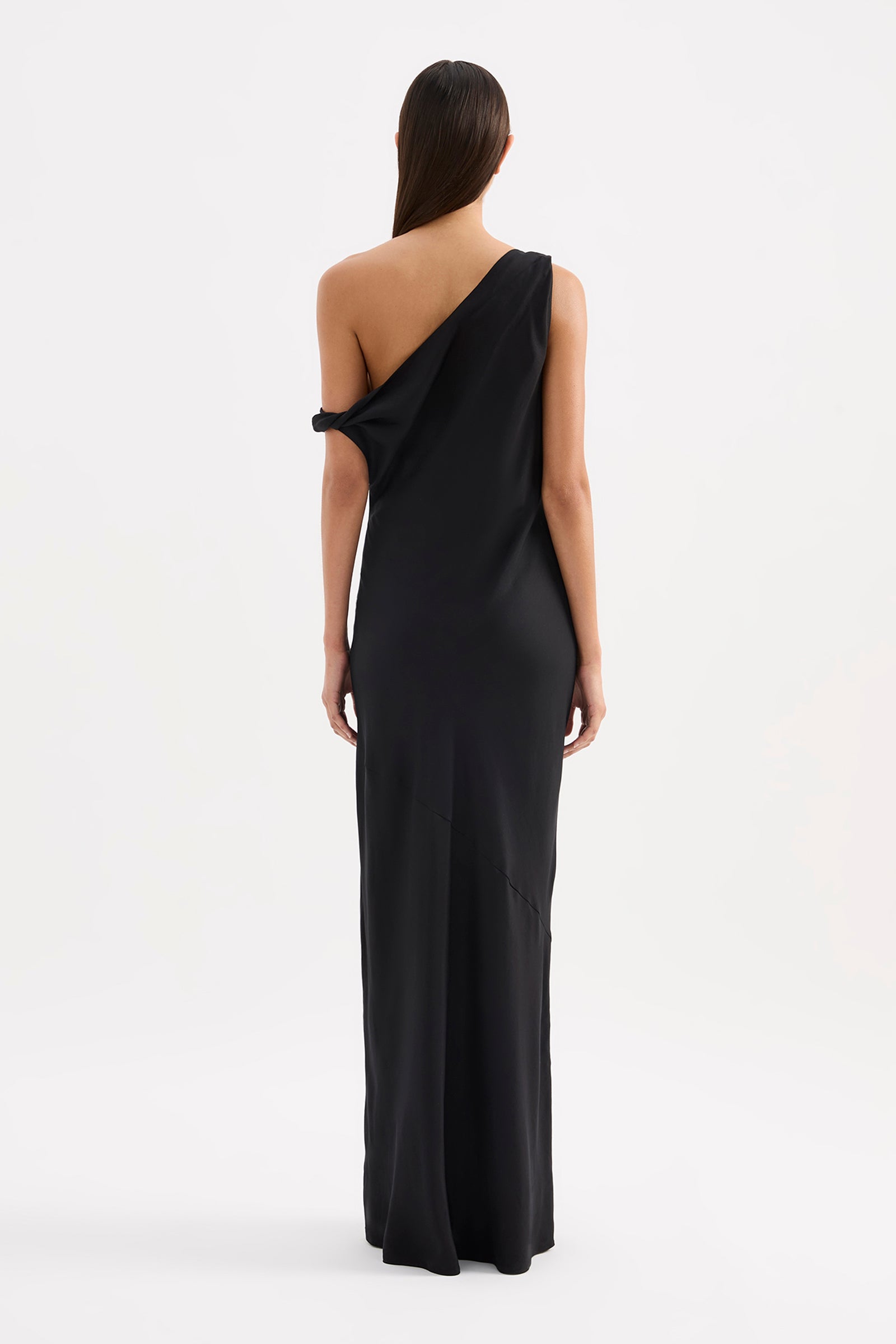 Calista Tencel Dress Black 