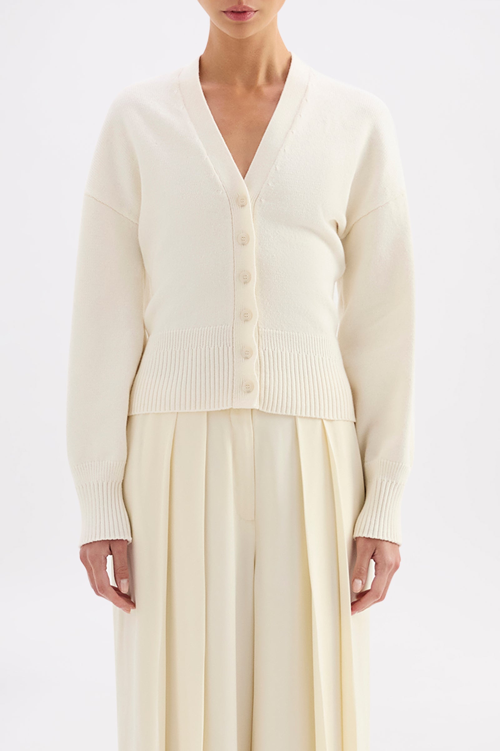 Nile Cardigan Salt 