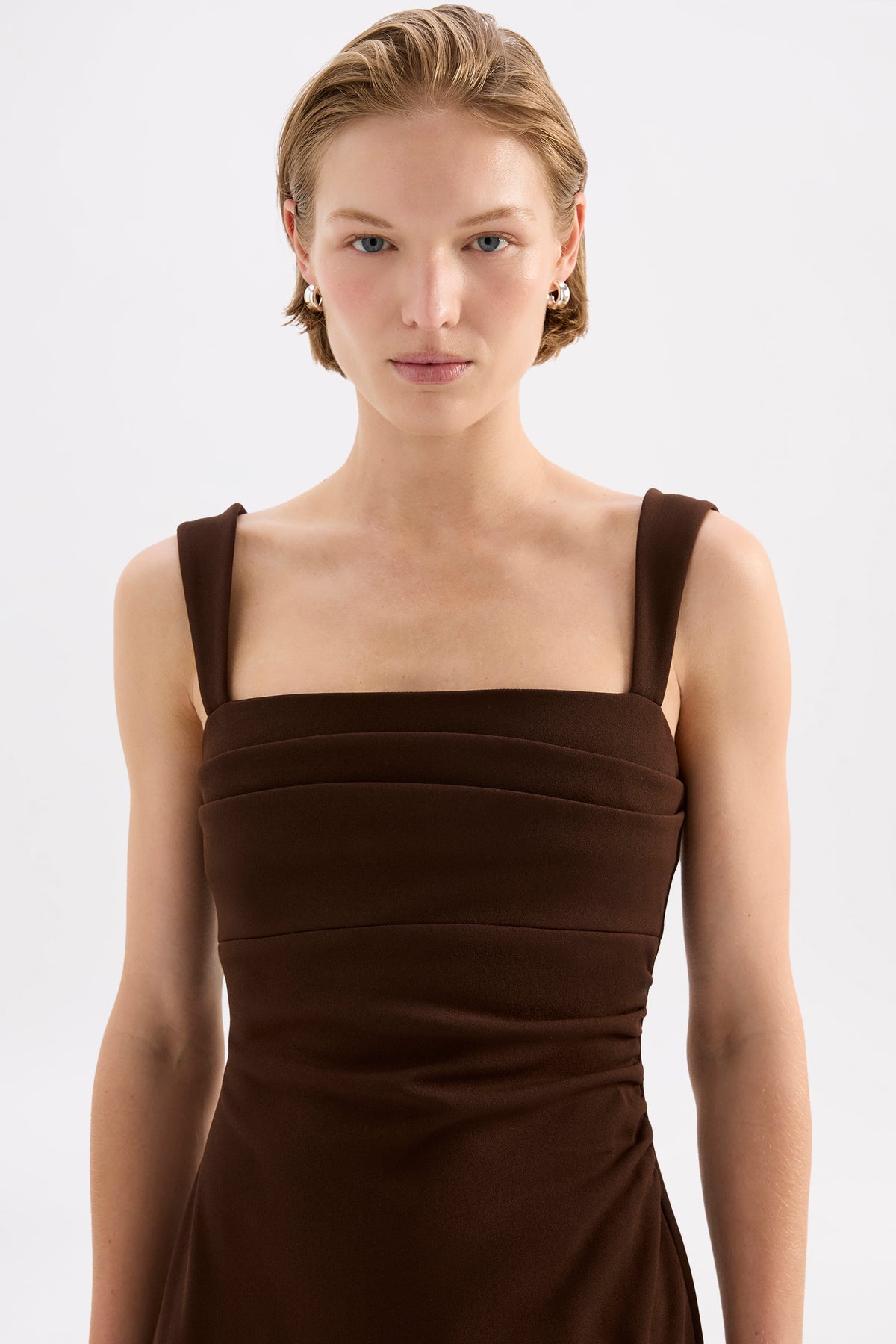 Rooz Maxi Dress Dark Chocolate 