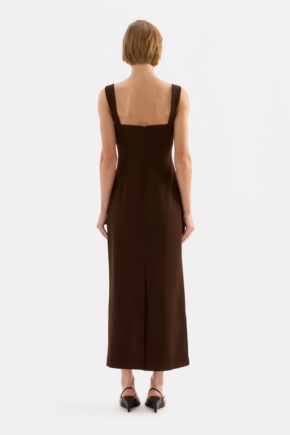 Rooz Maxi Dress Dark Chocolate 